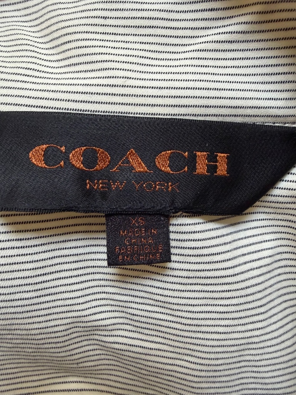 Coach Women’s coat (Like new) - Picture 10 of 12